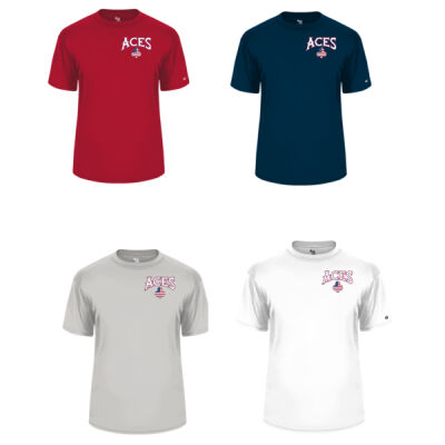 Auburn Aces Dri Fit Front left chest Logo Shirt Thumbnail