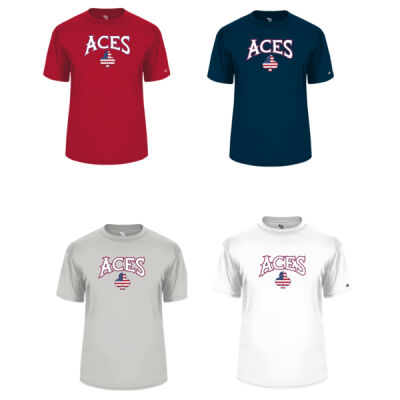  Auburn Aces Dri Fit Front chest logo Shirt Thumbnail