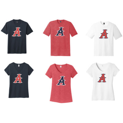 Auburn Aces Tri Blend A Logo Tee Thumbnail