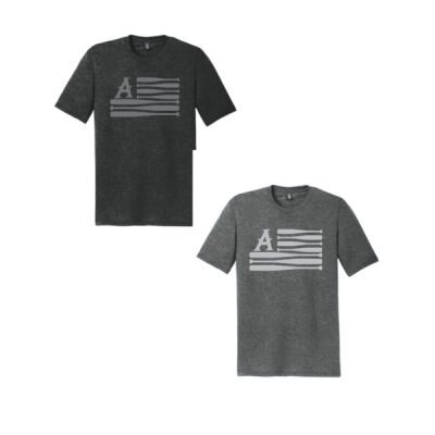 Auburn Aces Bat Flag Tee Thumbnail